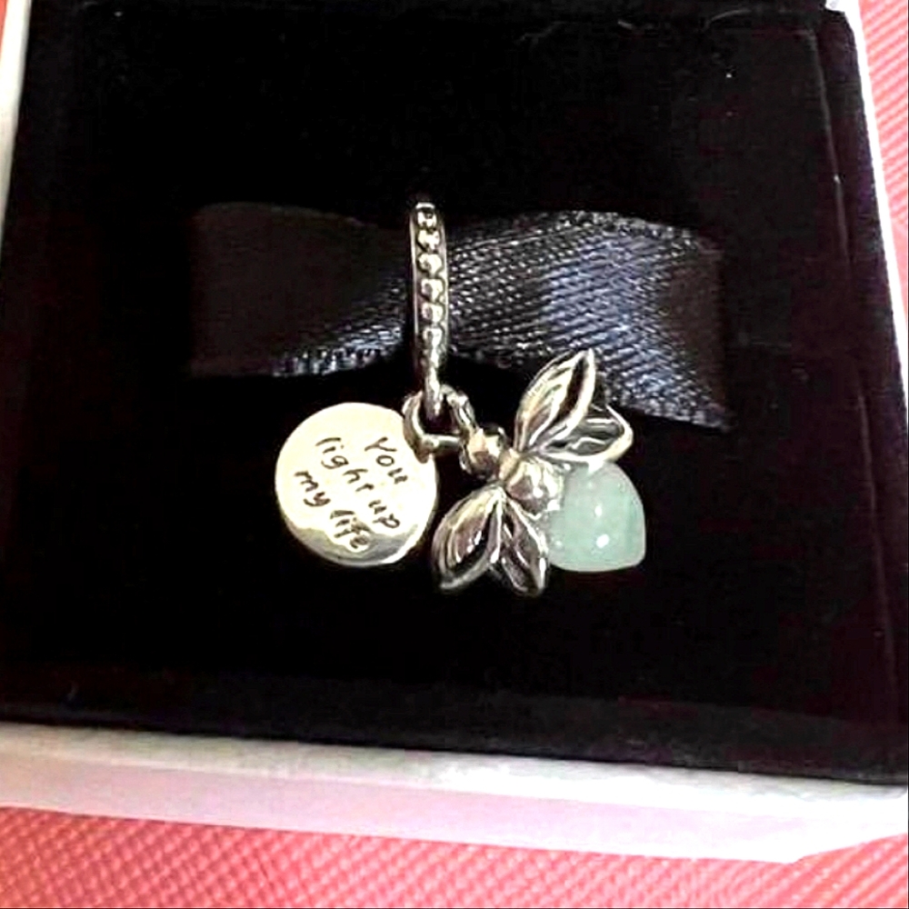 Pandora Glow-in-the-Dark Firefly Dangle Charm